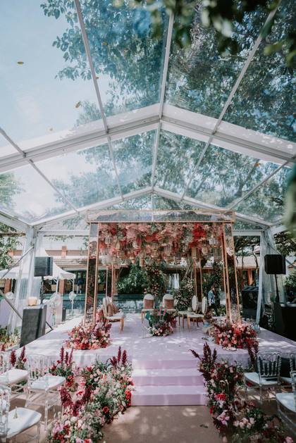 Mandap and Stage — Wedding decor — Alila Diwa Goa